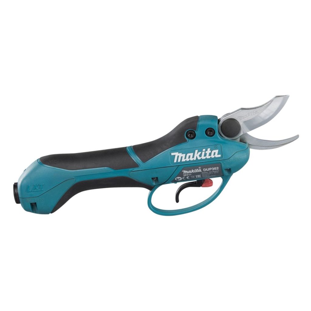 MAKITA Oksaleikkuri LXT. Kuvassa Oksaleikkuri LXT oikealta sivustapäin.
