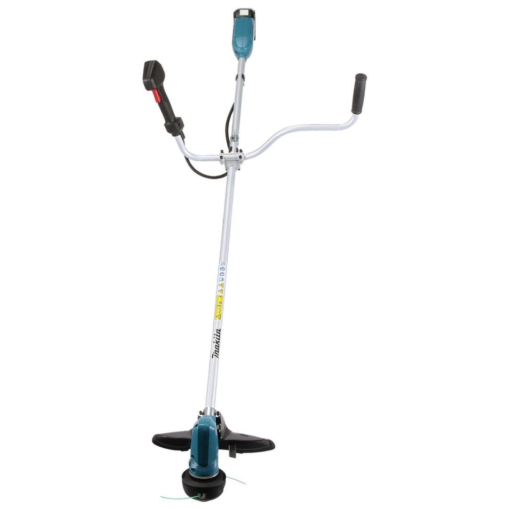 MAKITA Ruohotrimmeri LXT. Kuvassa Ruohotrimmeri LXT edestäpäin.