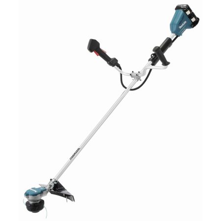 MAKITA Ruohoraivuri LXT. Kuvassa Ruohoraivuri LXT oikealta etuyläviistosta.