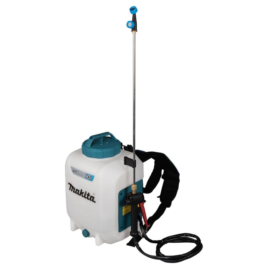 MAKITA Reppuruisku LXT. Kuvassa Reppuruisku LXT oikealta etuyläviistosta.