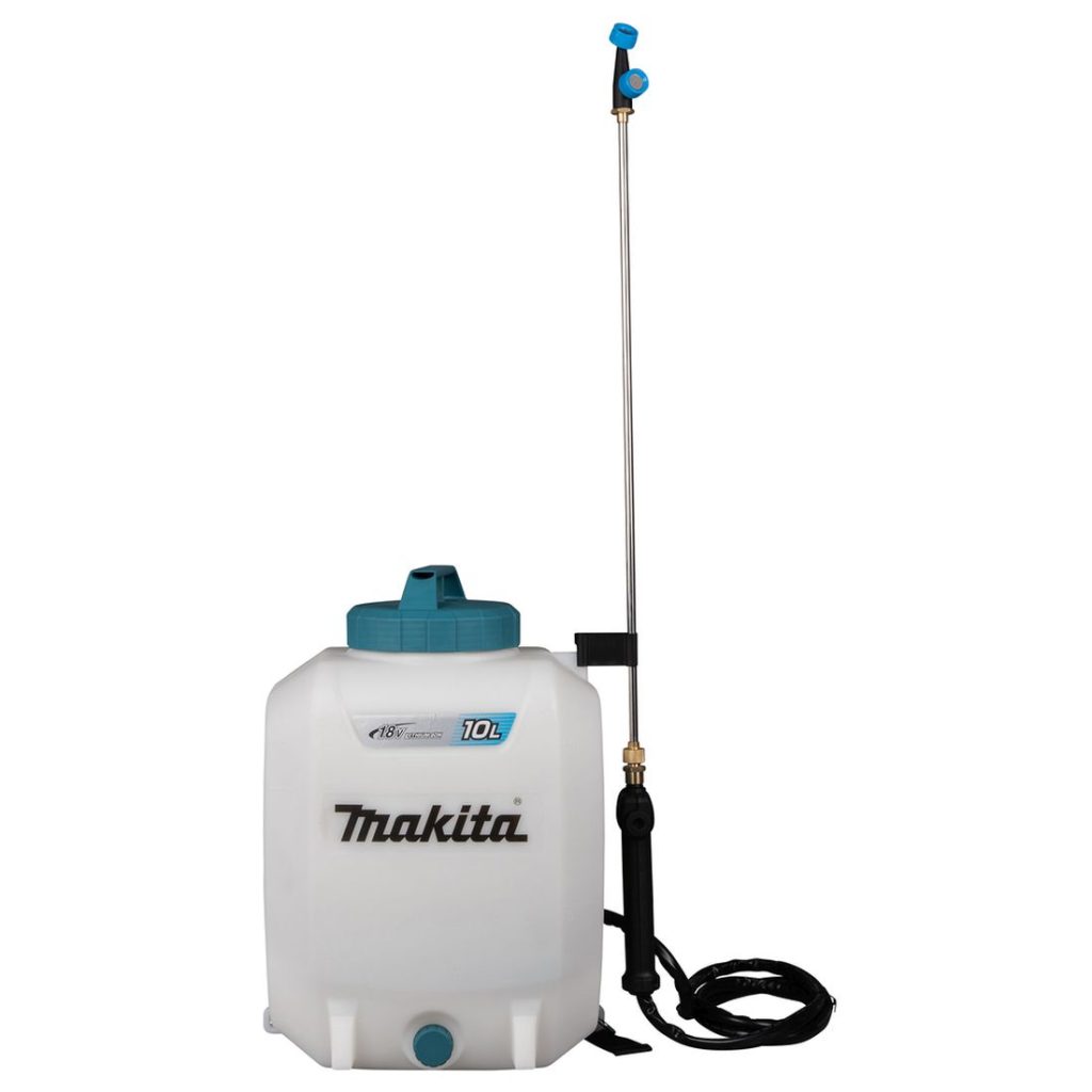 MAKITA Reppuruisku LXT. Kuvassa Reppuruisku LXT edestäpäin.
