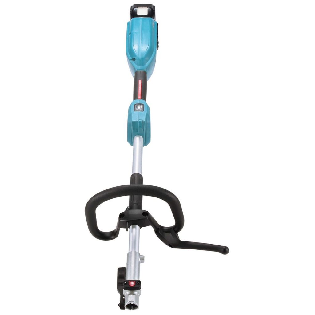 MAKITA Puutarhan monitoimikone LXT. Kuvassa Puutarhan monitoimikone LXT edestäpäin.
