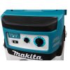 MAKITA Kuivaimuri LXT. Lähikuvassa Kuivaimuri LXT:n virta- ja käyttökytkimet.