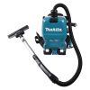 MAKITA Reppuimuri LXT. Kuvassa Reppuimuri LXT edestäpäin.