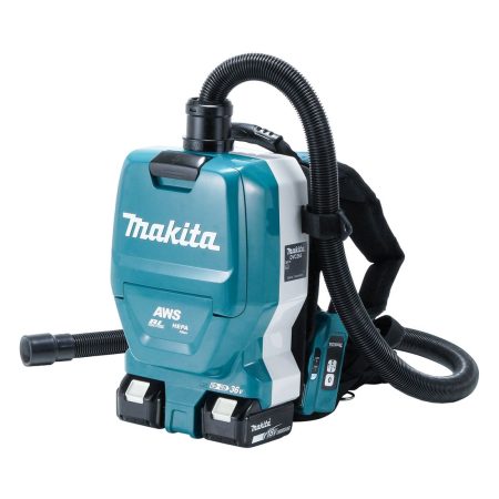 MAKITA Reppuimuri LXT. Kuvassa Reppuimuri LXT oikealta etuyläviistosta.