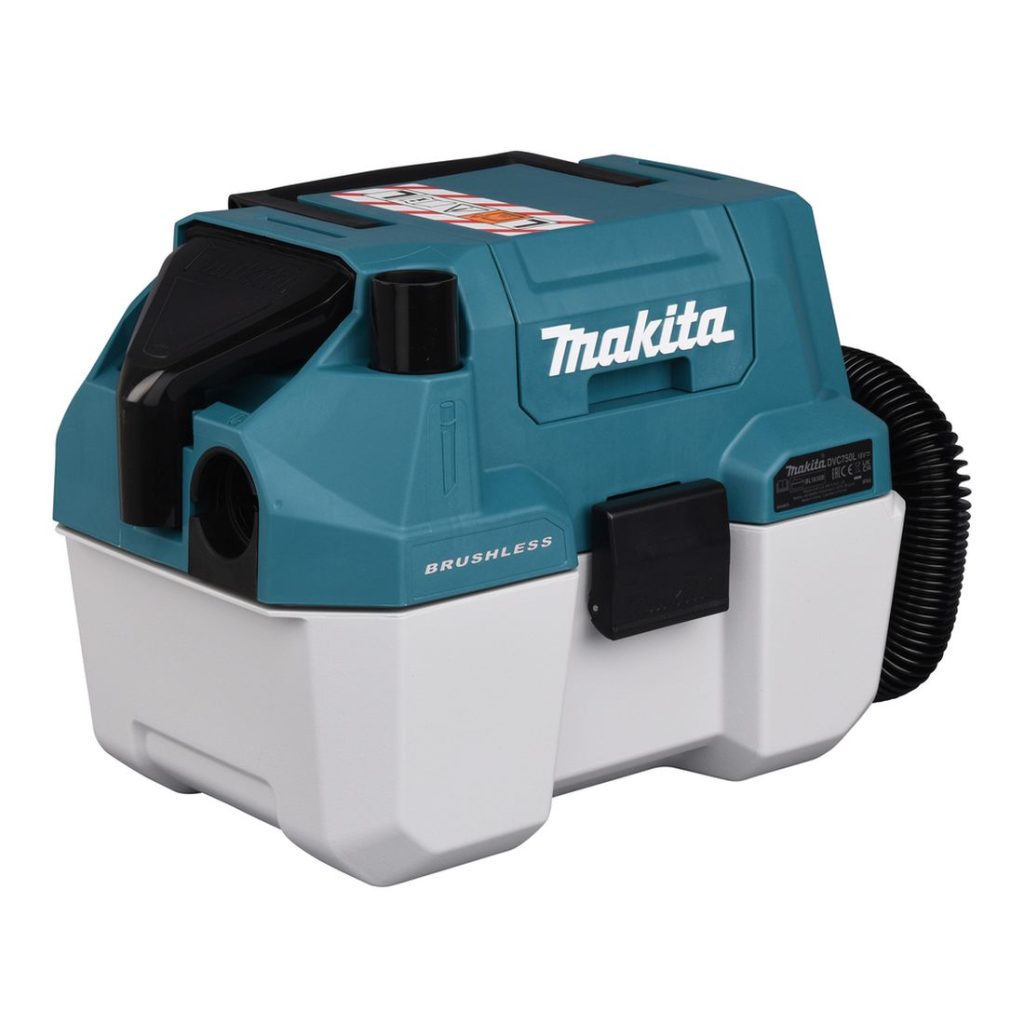 MAKITA Kuivaimuri LXT. Kuvassa Kuivaimuri LXT oikealta takayläviistosta.