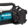 MAKITA Tyhjiöpumppu LXT. Lähikuvassa Tyhjiöpumppu LXT:n virtakytkin.