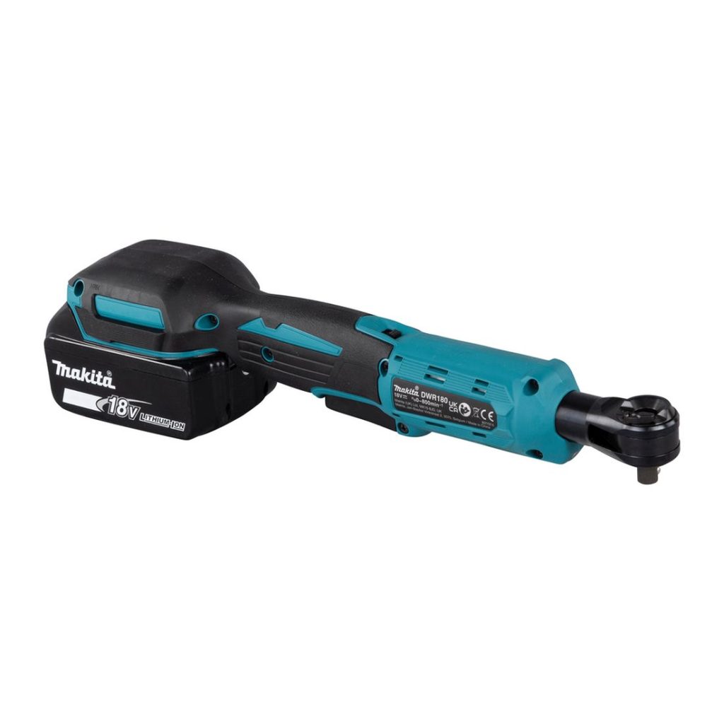 MAKITA Räikkäväännin LXT. Kuvassa Räikkäväännin LXT vasemmalta etuyläviistosta.