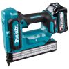 MAKITA Viimeistelynaulain XGT. Kuvassa Viimeistelynaulain XGT oikealta etuyläviistosta.
