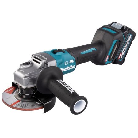 MAKITA Kulmahiomakone XGT. Kuvassa Kulmahiomakone XGT oikealta etuyläviistosta.