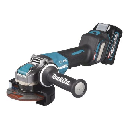 MAKITA Kulmahiomakone XGT. Kuvassa Kulmahiomakone XGT oikealta etuyläviistosta.