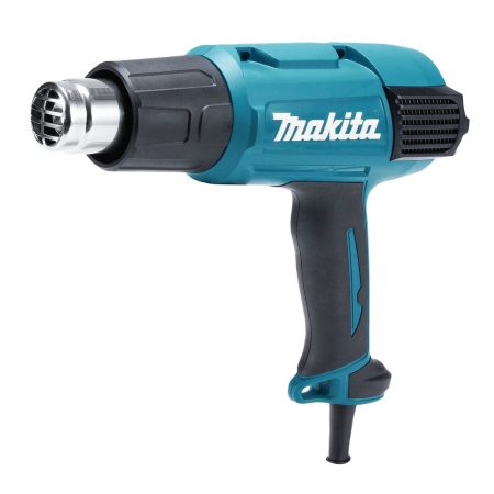 MAKITA Kuumailmapuhallin. Kuvassa Kuumailmapuhallin oikealta etuyläviistosta.