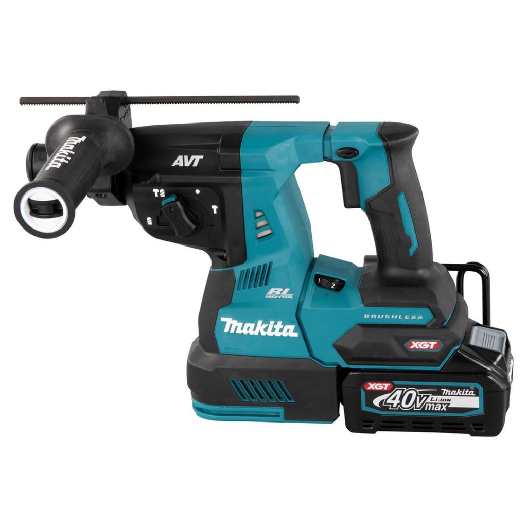 MAKITA Poravasara XGT. Kuvassa Poravasara XGT vasemmalta sivustapäin.