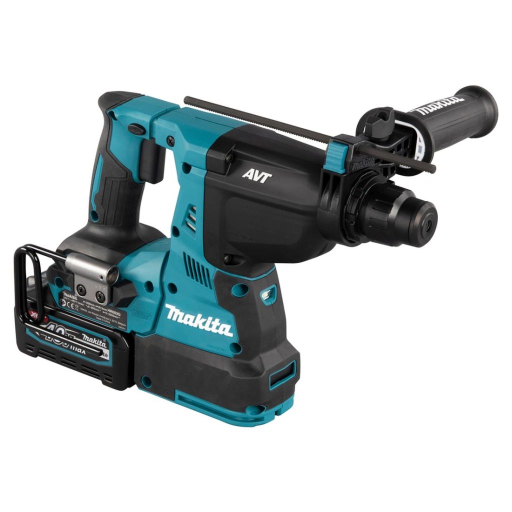 MAKITA Poravasara XGT. Kuvassa Poravasara XGT vasemmalta etuyläviistosta.