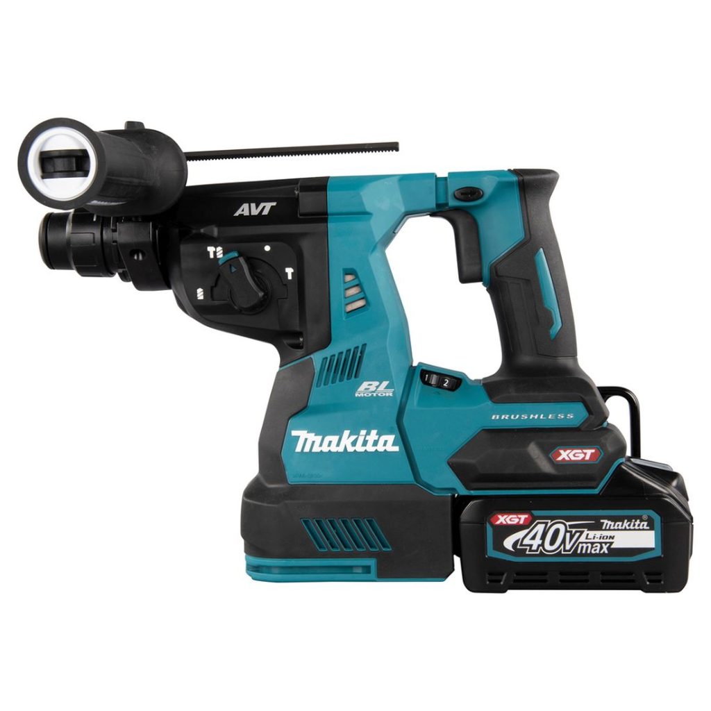 MAKITA Poravasara XGT. Kuvassa Poravasara XGT vasemmalta sivustapäin.