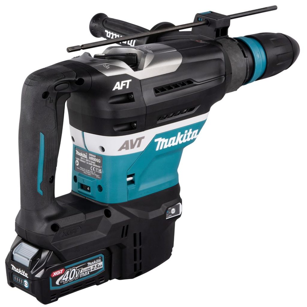MAKITA Poravasara XGT. Kuvassa Poravasara XGT oikealta takayläviistosta.