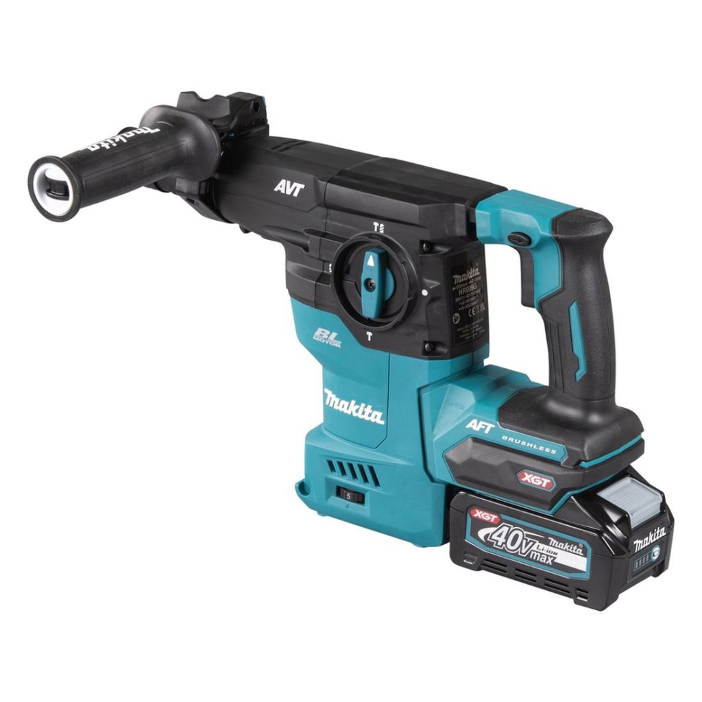MAKITA Poravasara XGT. Kuvassa Poravasara XGT vasemmalta takayläviistosta.