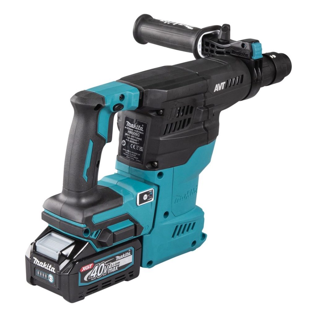 MAKITA Poravasara XGT. Kuvassa Poravasara XGT oikealta takayläviistosta.