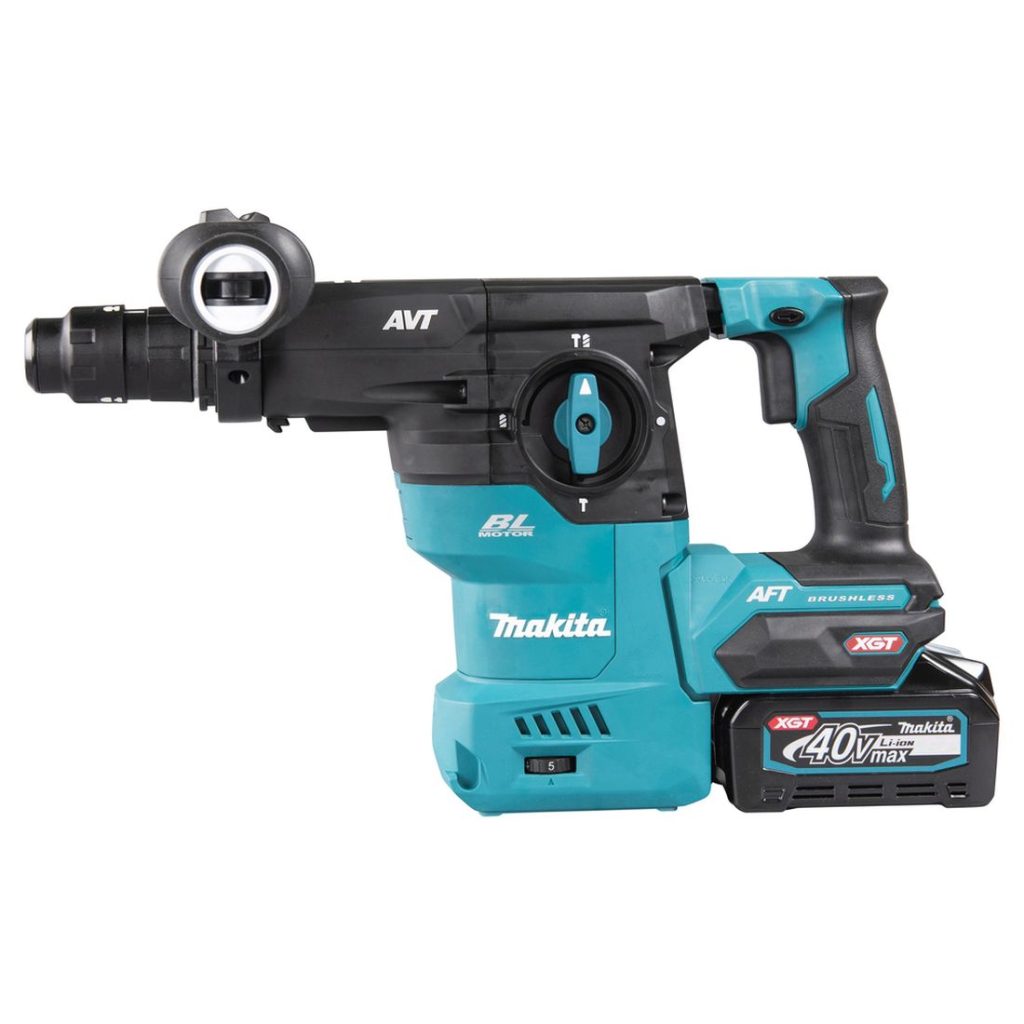 MAKITA Poravasara XGT. Kuvassa Poravasara XGT vasemmalta sivustapäin.