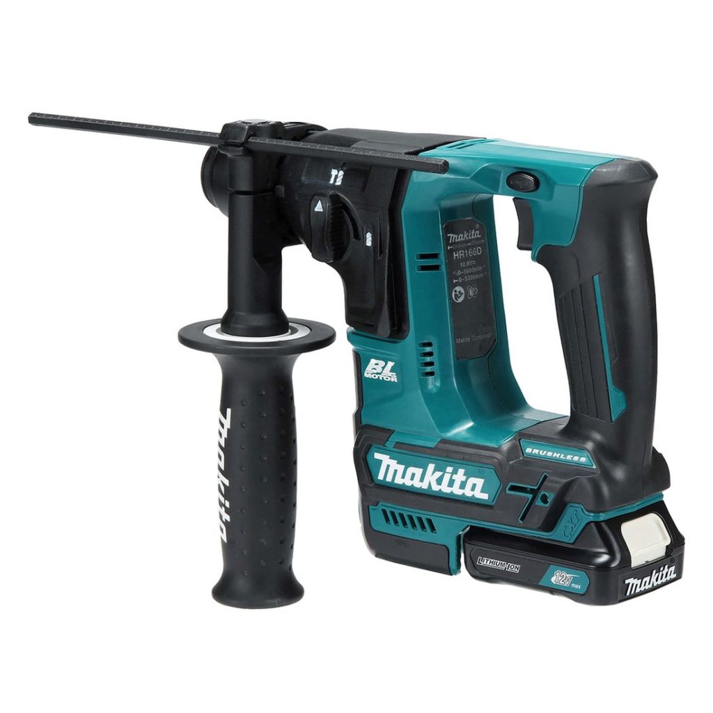 MAKITA Poravasara CXT. Kuvassa Poravasara CXT vasemmalta takayläviistosta.
