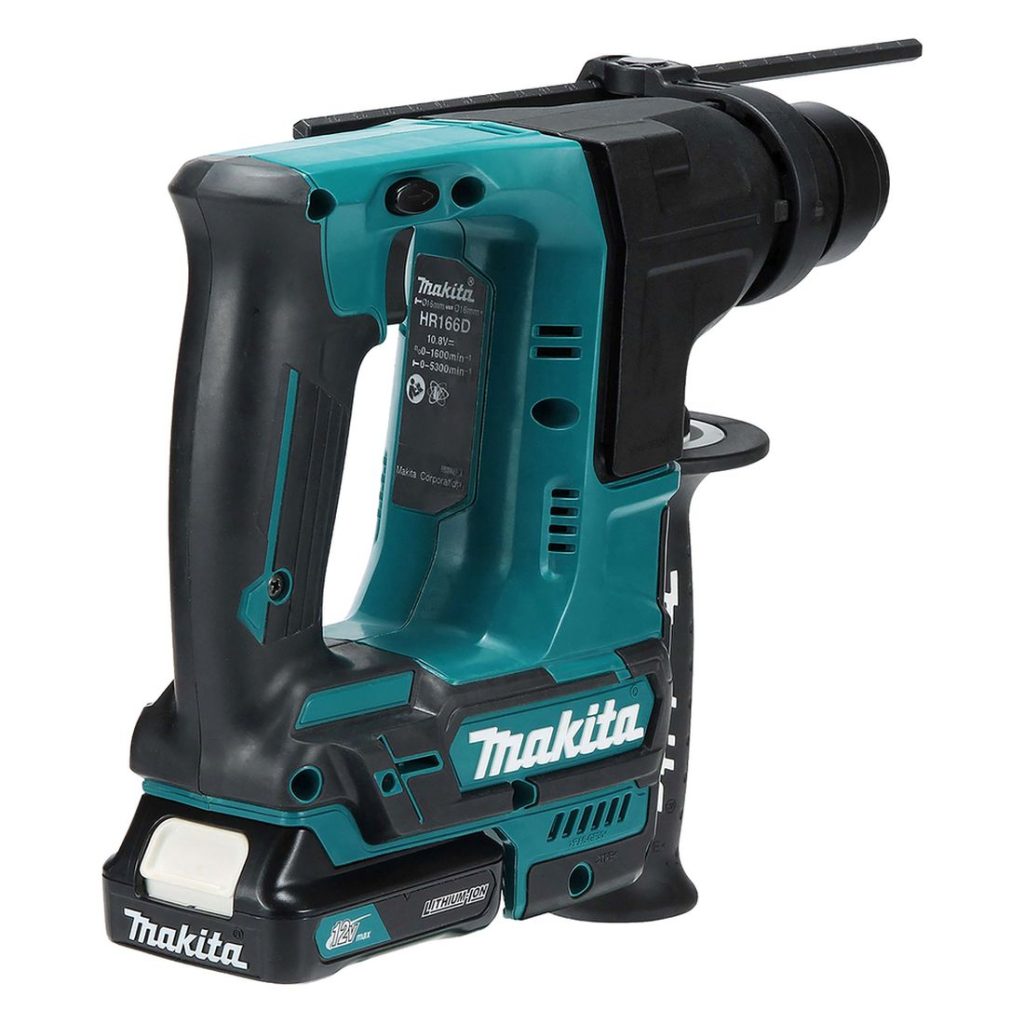 MAKITA Poravasara CXT. Kuvassa Poravasara CXT oikealta takayläviistosta.