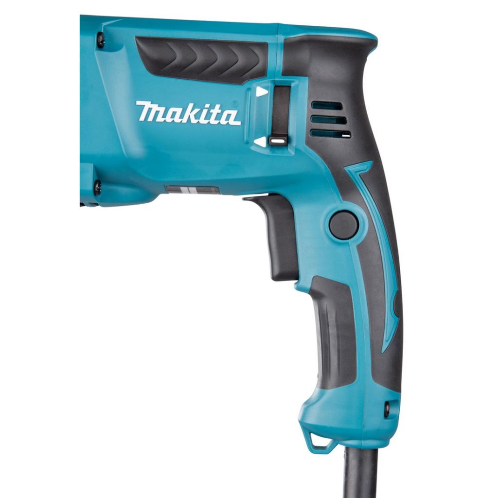MAKITA Poravasara. Lähikuvassa poravasaran kädensija.
