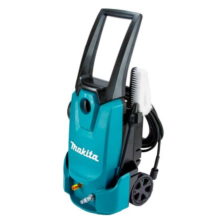 MAKITA Painepesuri. Kuvassa Painepesuri oikealta etuyläviistosta.