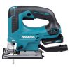 MAKITA Pistosaha CXT. Kuvassa Pistosaha CXT vasemmalta sivustapäin.