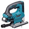 MAKITA Pistosaha CXT. Kuvassa Pistosaha CXT oikealta takayläviistosta.