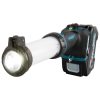 MAKITA LED-valaisin XGT. Kuvassa LED-valaisin XGT ylhäältäpäin.