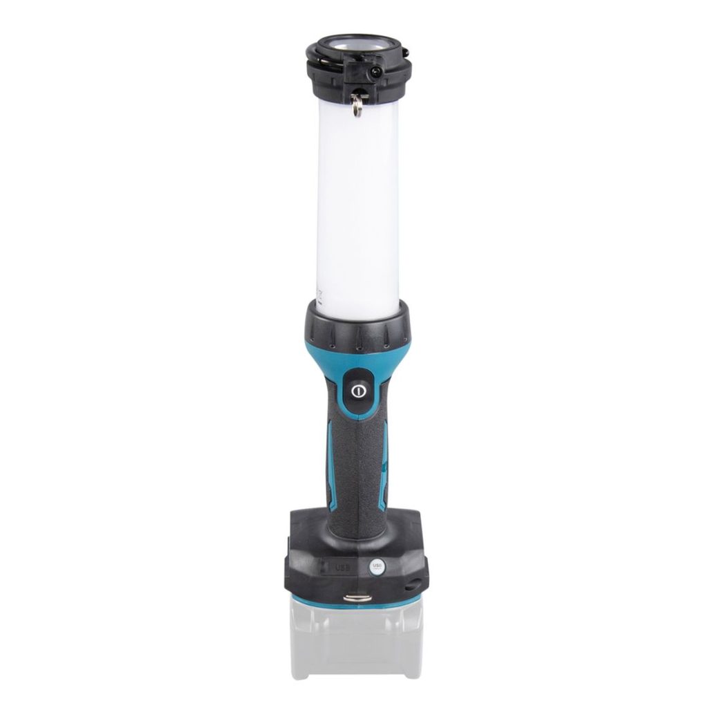 MAKITA LED-valaisin XGT. Kuvassa LED-valaisin XGT takaapäin.