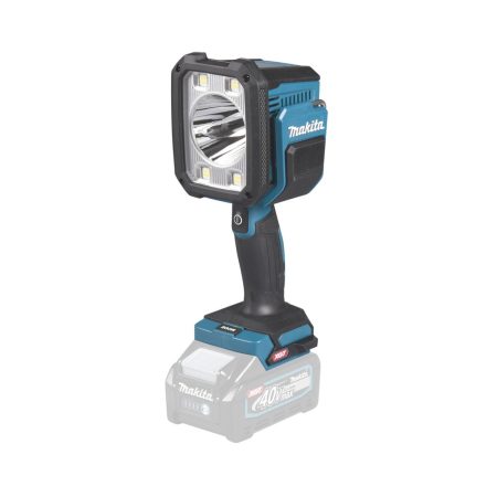 MAKITA LED-valaisin XGT. Kuvassa LED-valaisin XGT oikealta etuyläviistosta.