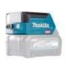 MAKITA LED-valaisin XGT. Kuvassa LED-valaisin XGT oikealta etuviistosta.