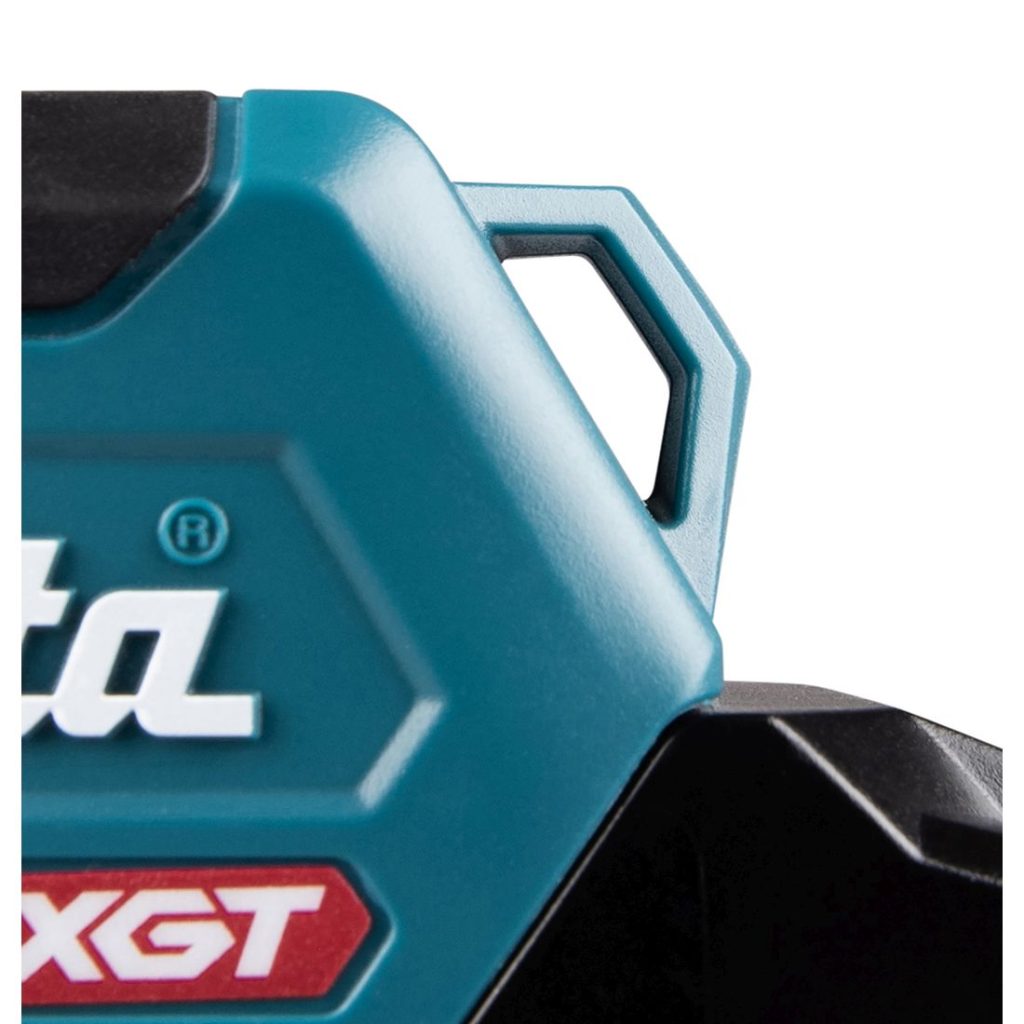 MAKITA LED-valaisin XGT. Lähikuvassa LED-valaisin XGT:n hihnalenkki.