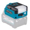 MAKITA LED-valaisin XGT. Kuvassa LED-valaisin XGT vasemmalta etuyläviistosta.