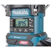 MAKITA Lyhty / Radio / Kaiutin XGT. Lähikuvassa Lyhty / Radio / Kaiutin XGT:n digitaalinäyttö.