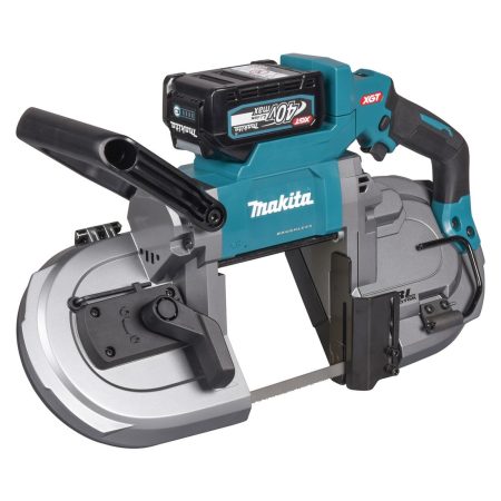 MAKITA Vannesaha XGT. Kuvassa Vannesaha XGT vasemmalta etuyläviistosta.