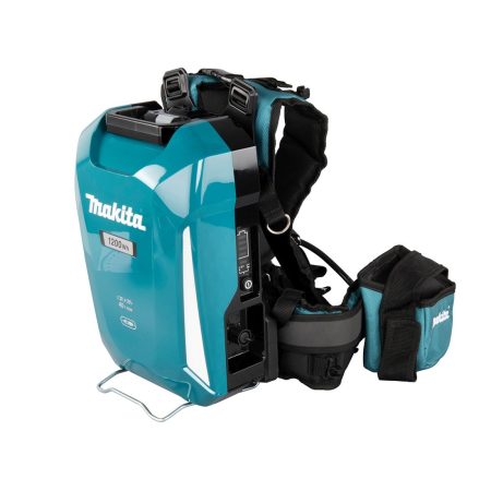 MAKITA Kannettava reppuakku LXT XGT. Kuvassa Kannettava reppuakku LXT XGT oikealta etuyläviistosta.
