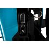 MAKITA Kannettava reppuakku LXT XGT. Lähikuvassa Kannettava reppuakku LXT XGT:n virtakytkin.
