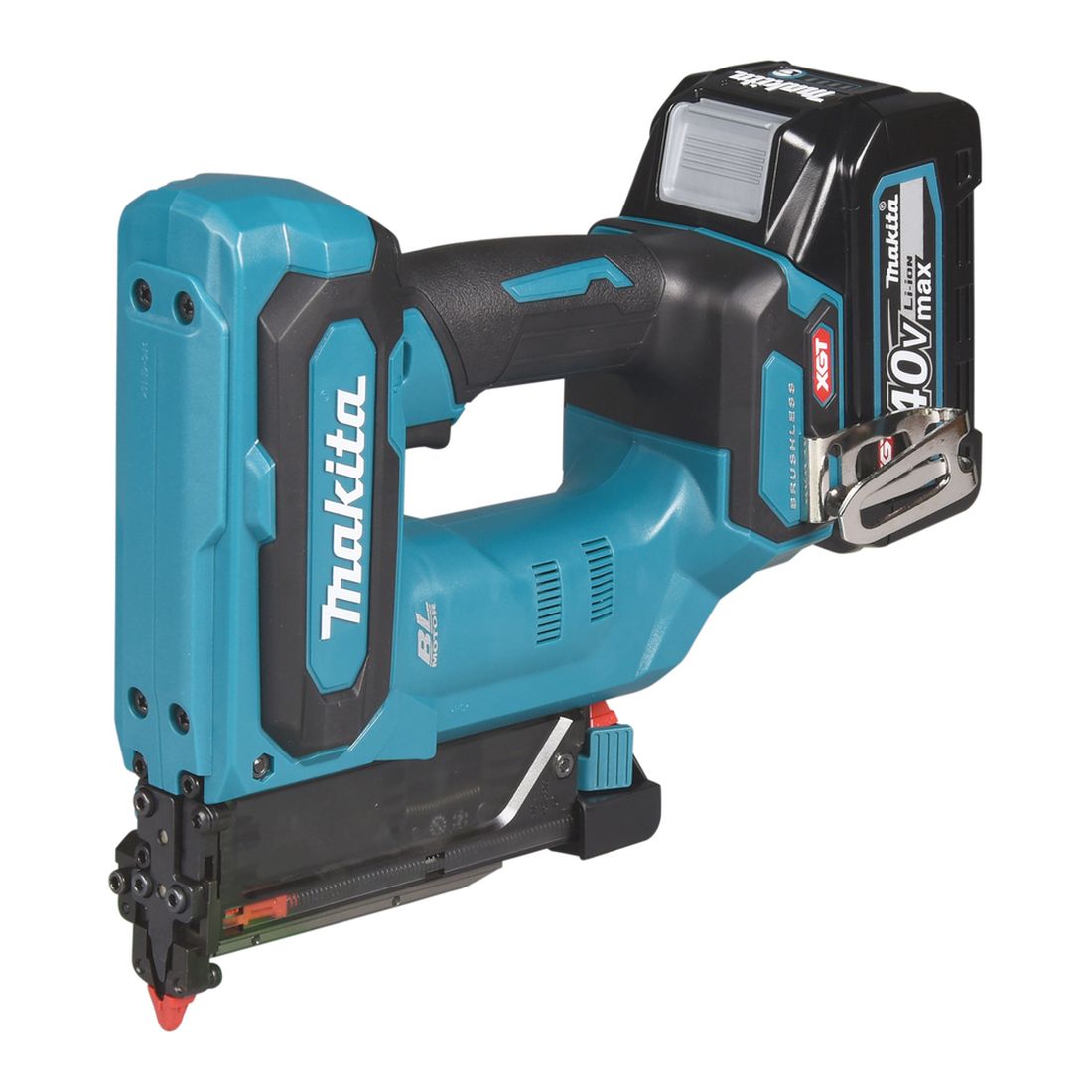 MAKITA Pinninaulain XGT. Kuvassa Pinninaulain XGT oikealta etuyläviistosta.