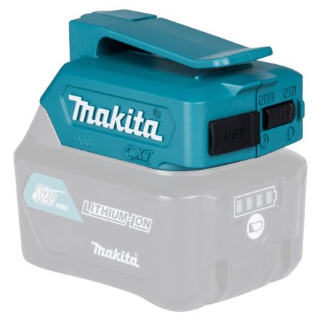 MAKITA Akkuadapteri CXT. Kuvassa Akkuadapteri CXT vasemmalta etuyläviistosta.