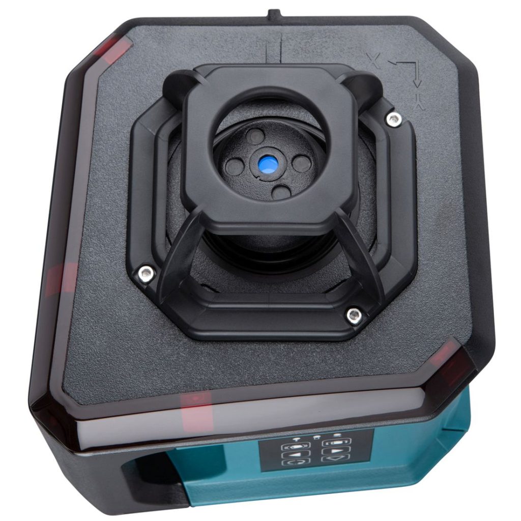 MAKITA Pyörivä laser. Kuvassa Pyörivä laser ylhäältäpäin.