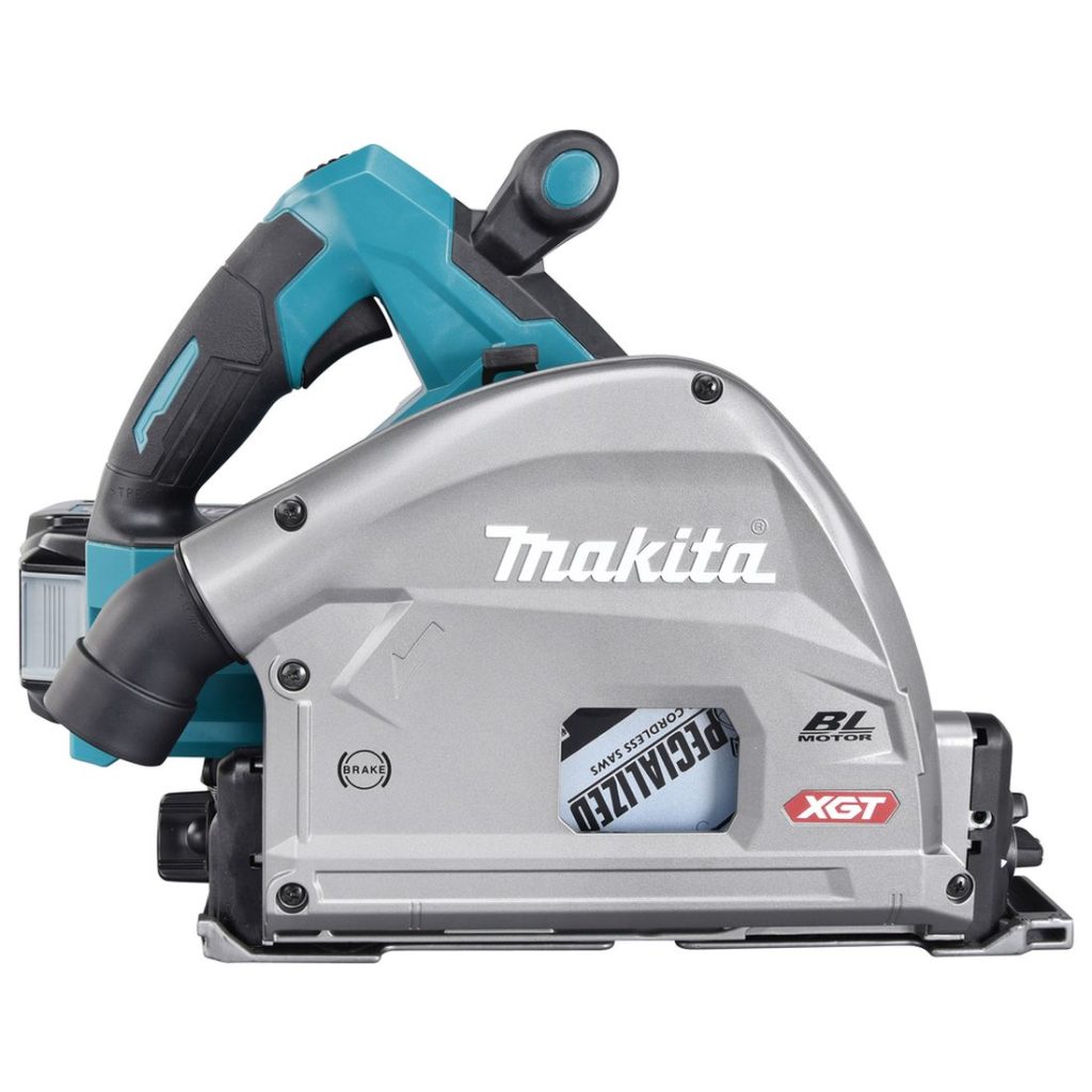 MAKITA Upotuspyörösaha XGT. Kuvassa Upotuspyörösaha XGT oikealta sivustapäin.