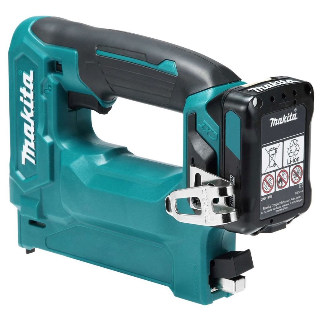 MAKITA Nitoja CXT. Kuvassa Nitoja CXT vasemmalta takayläviistosta.