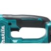 MAKITA Nitoja CXT. Lähikuvassa Nitoja CXT:n kumipintainen kädensija.