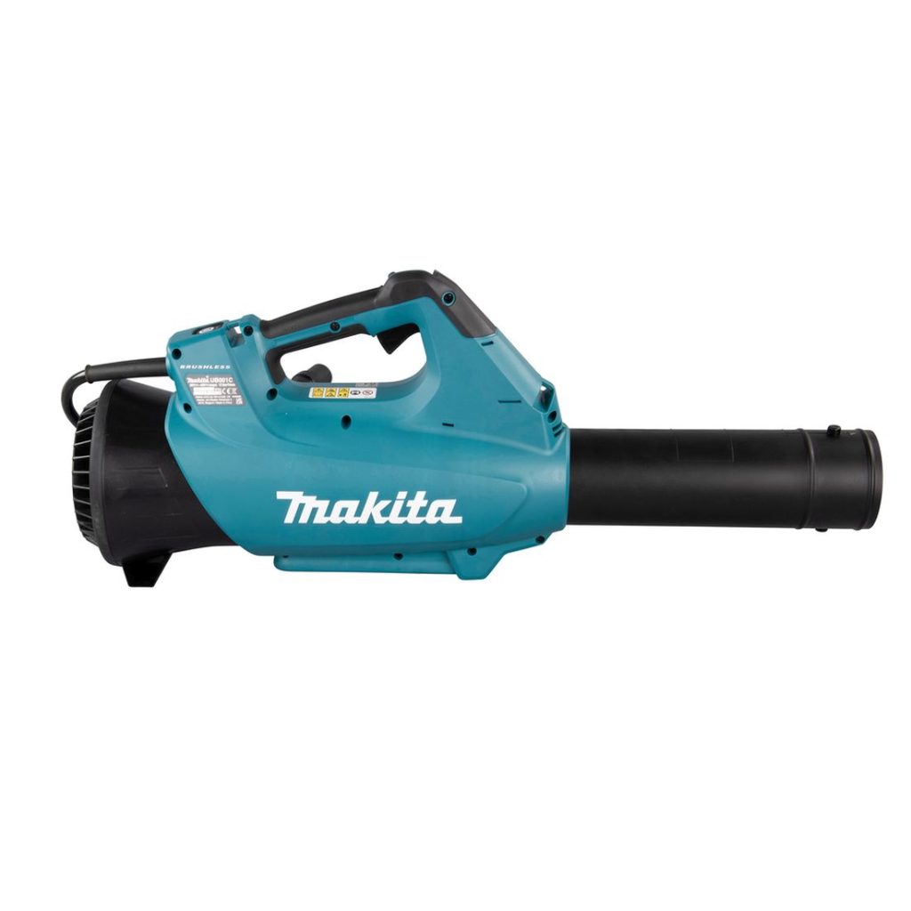 MAKITA Puhallin. Kuvassa Puhallin oikealta sivustapäin.