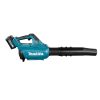 MAKITA Puhallin XGT. Kuvassa Puhallin XGT oikealta sivustapäin.
