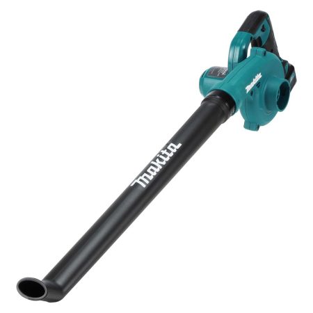 MAKITA Puhallin CXT. Kuvassa Puhallin CXT oikealta etuyläviistosta.