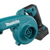 MAKITA Puhallin CXT. Lähikuvassa Puhallin CXT:n tuulettimen ilmanottoaukot.