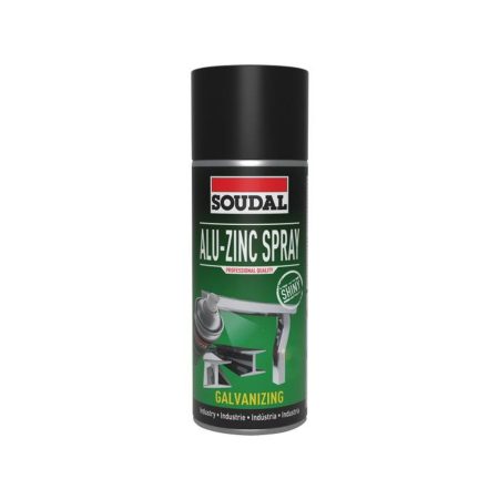 SOUDAL Contact Spray 400ml. Kuvassa spraypurkki edestäpäin.